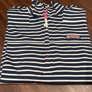 Vineyard Vines Striped Quarter-zip